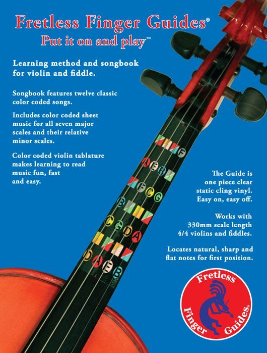 Learn how to play violin or learn how to play fiddle Songbook and 4/4 guide