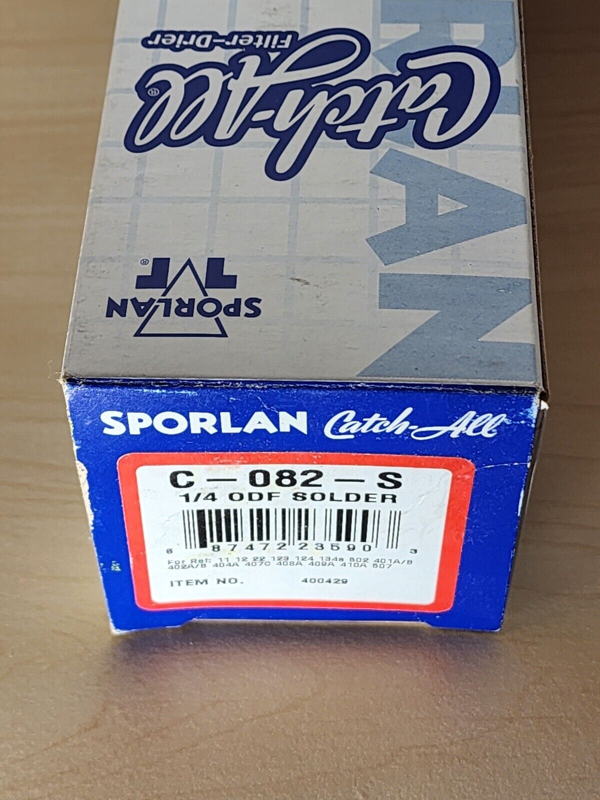 Sporlan 400429 C-082-S Filter Drier, sealed, 1/4\