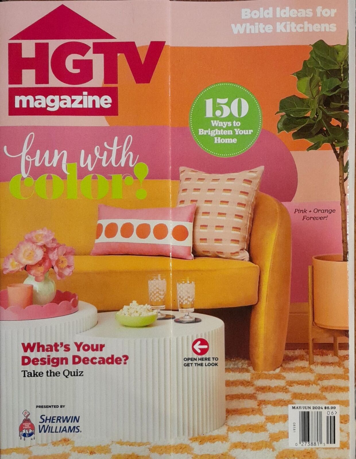 Hgtv Magazine Magazine May-June 2024 Fun With Color