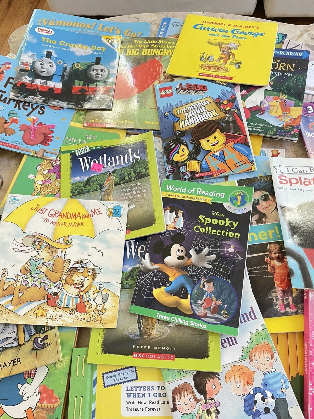 Lot of 20 STORY TIME Books for Kids Toddlers Daycare Child MIXED Assorted Illust