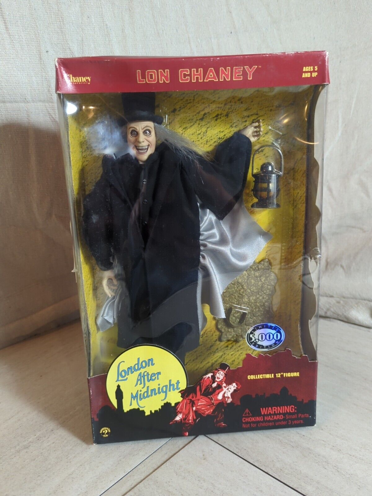 Sealed New Box Sideshow 12 Inch  Lon Chaney London After Midnight New in Box 