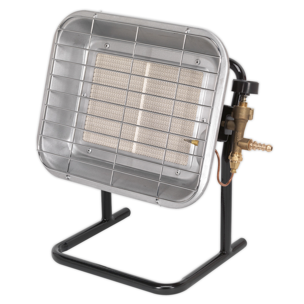 Sealey Space Warmer® Propane Heater with Stand 10,250-15,354Btu/hr Garage Wor...