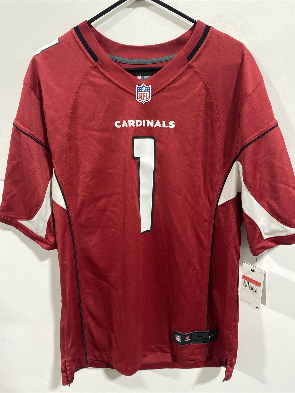 New Nike Kyler Murray Arizona Cardinals #1 Game On Field Jersey 67NM-ACGH SZ XL