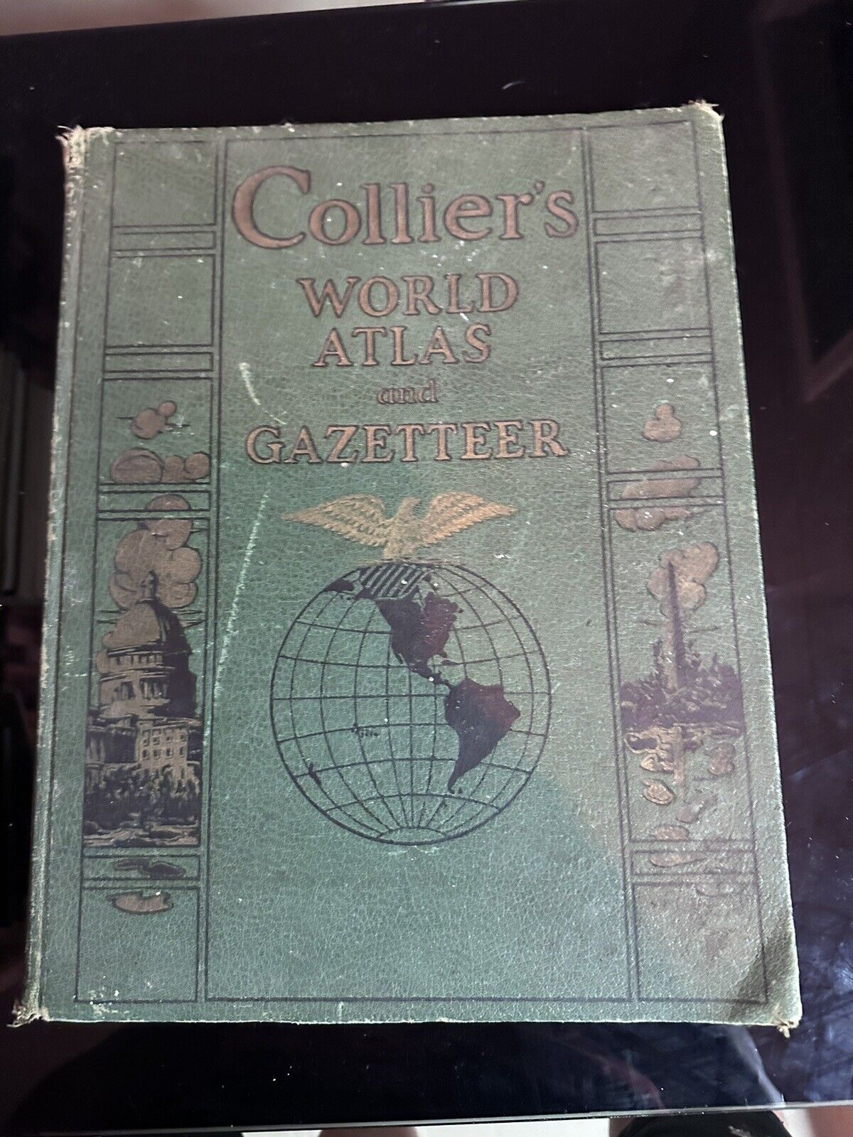 Collier\'s World Atlas and Gazetteer