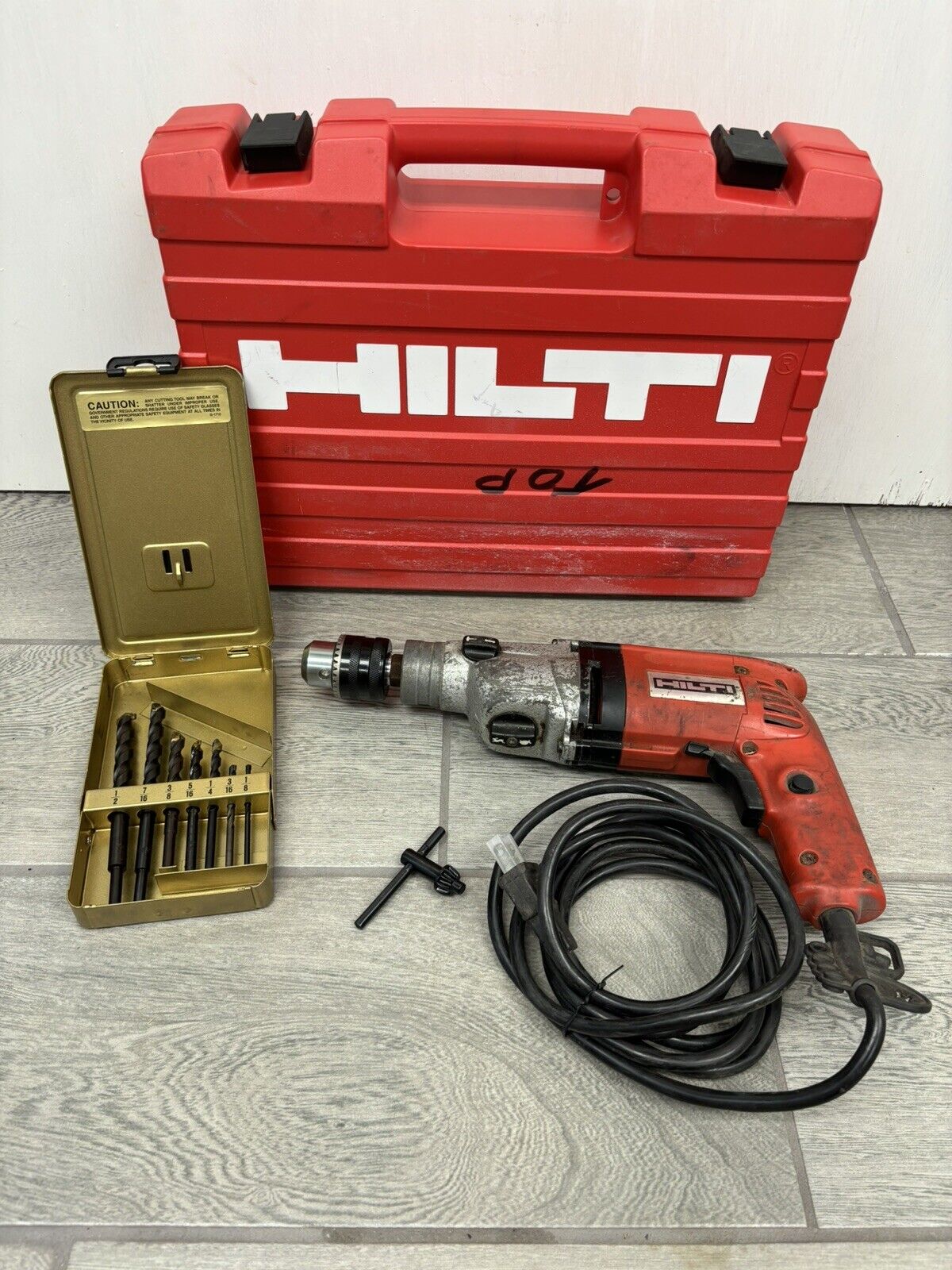 Hilti TM-7S VSR Hammer Drill W/ Lawson Masonry Bits