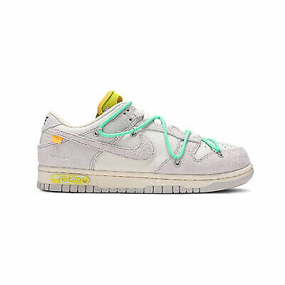 Nike Dunk Low x Off-White x 'Lot 14 of 50' DJ0950-106 SZ 3-15 Gray Authentic