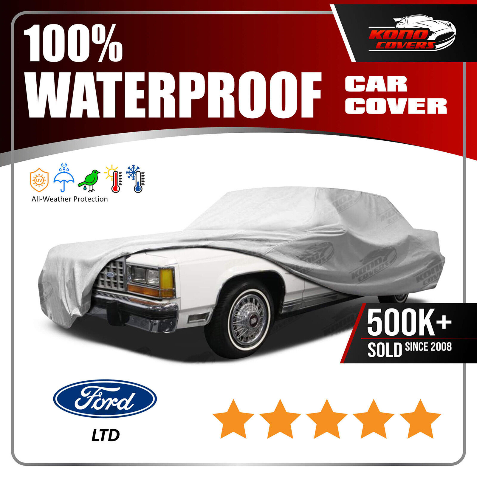 [FORD LTD] CAR COVER - Ultimate Full Custom-Fit All Weather Protection