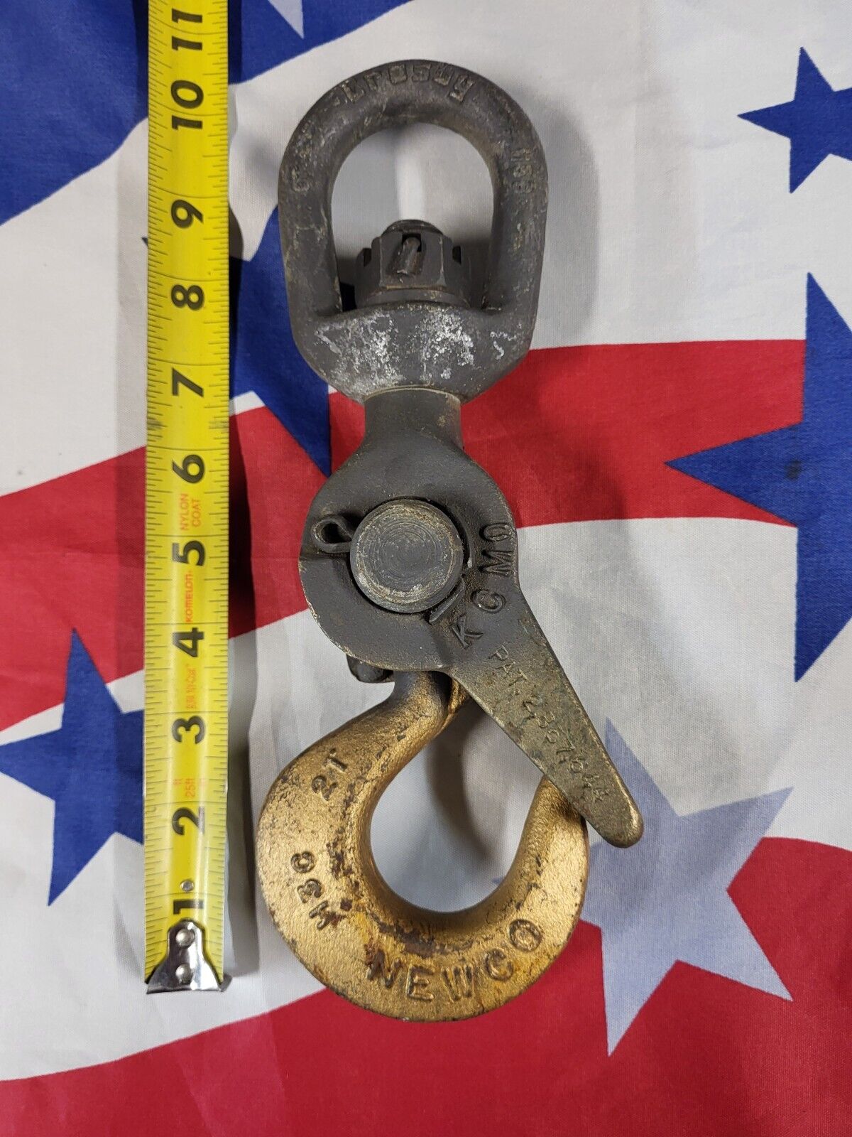 Newco 4 Swivel Safety Hook Crosby 2 Ton MADE IN USA