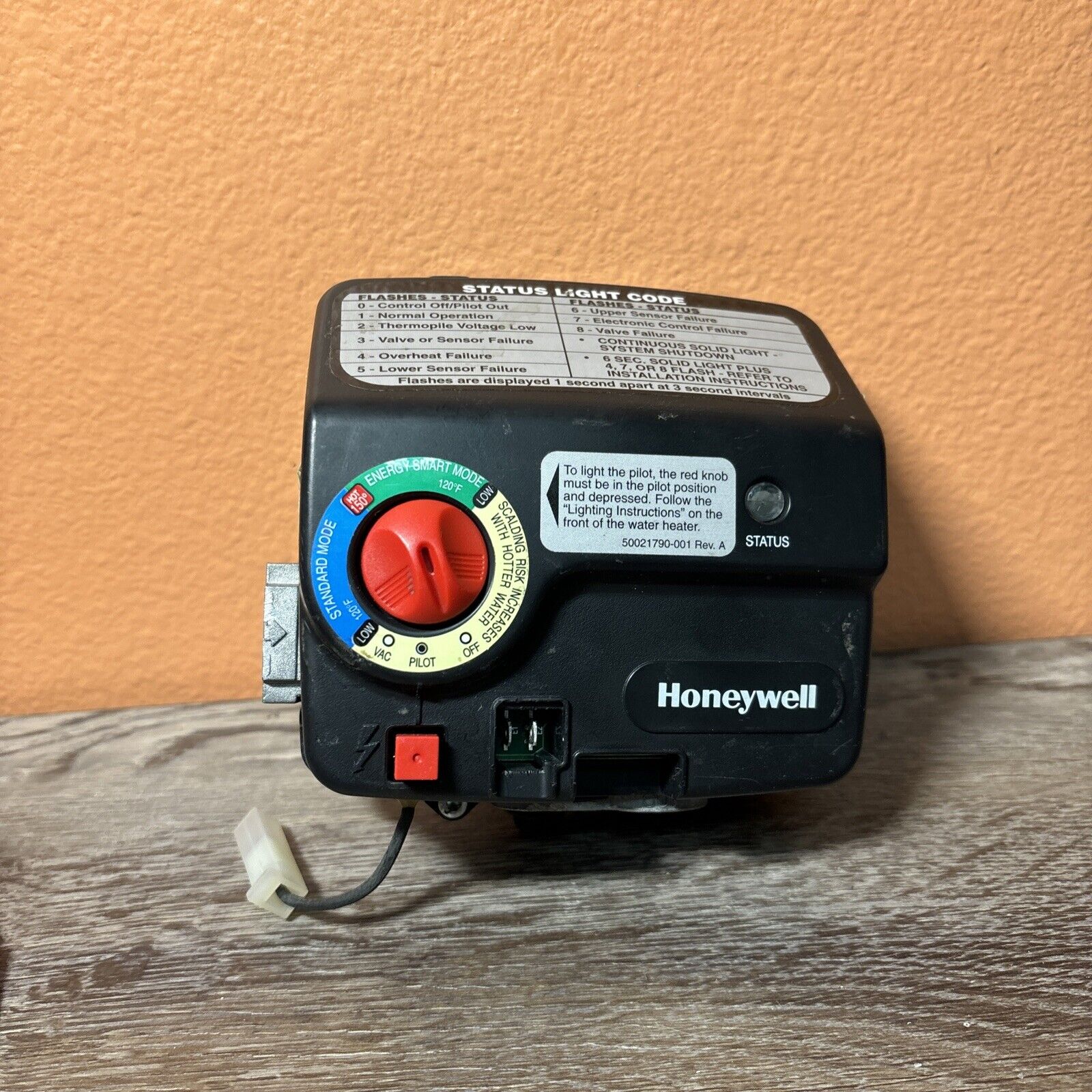Honeywell 3210649 Water Heater Gas Valve WV8870A1008 (Untested) FREE RETURN