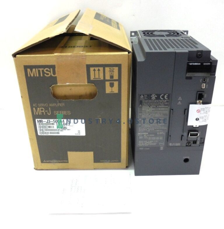 1PC MITSUBISHI ELECTRIC SERVO AMPLIFIER MR-J3-500A4, MR-J SERIES, 5kW, 400 VOLT