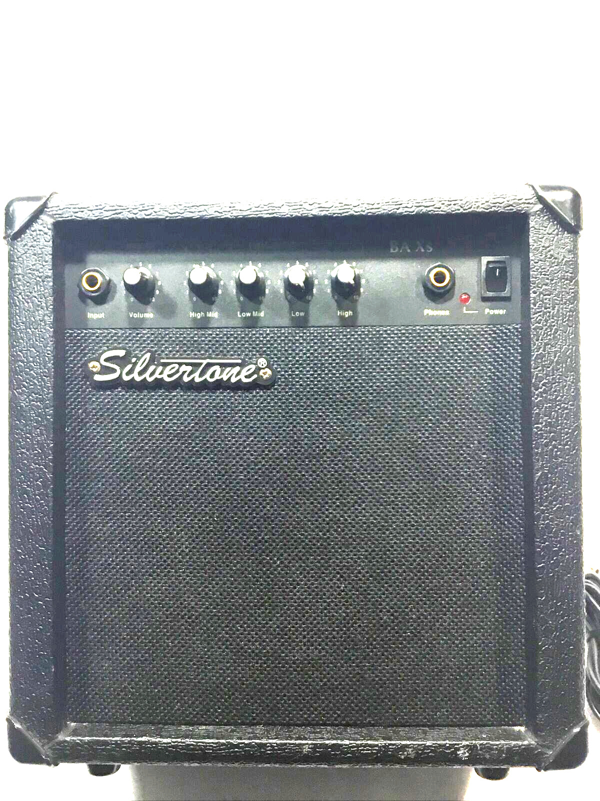 VTG Bass Guitar Silverstone BA XS Combo Amplifier Commercial Audio Systeme Works