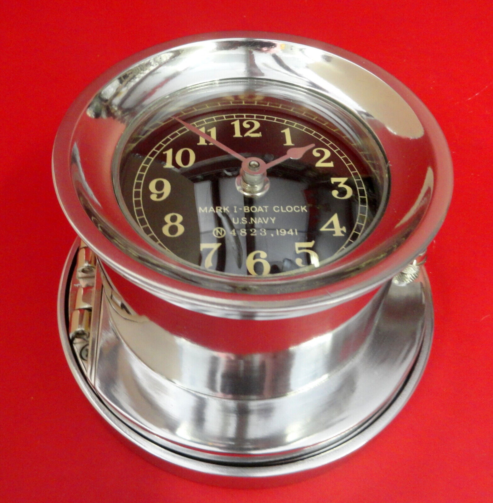 U.S. NAVY BOAT CLOCK MK I 1941- NEW CONDITION