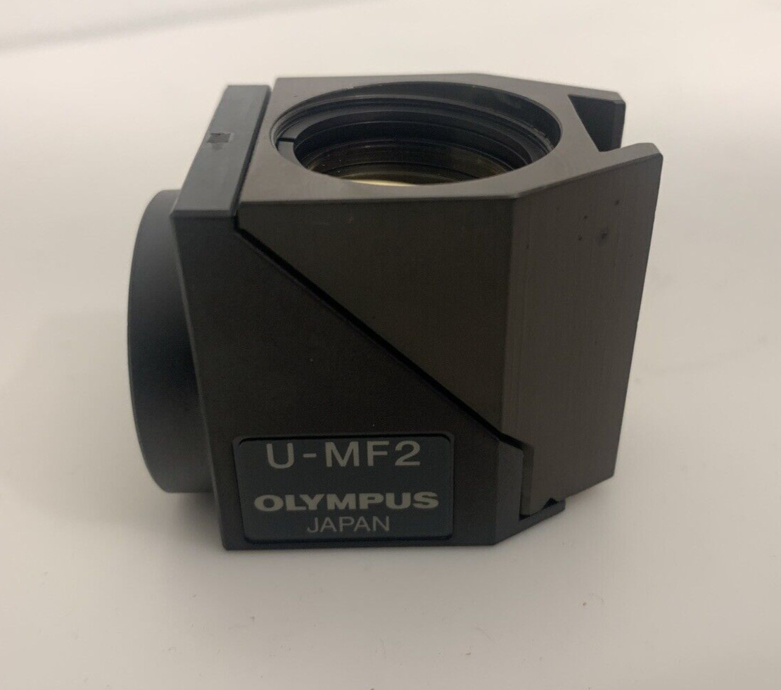 Olympus U-MF2 Fluorescence Filter Cube w/Semrock ABI-0002-OMF Filter Set