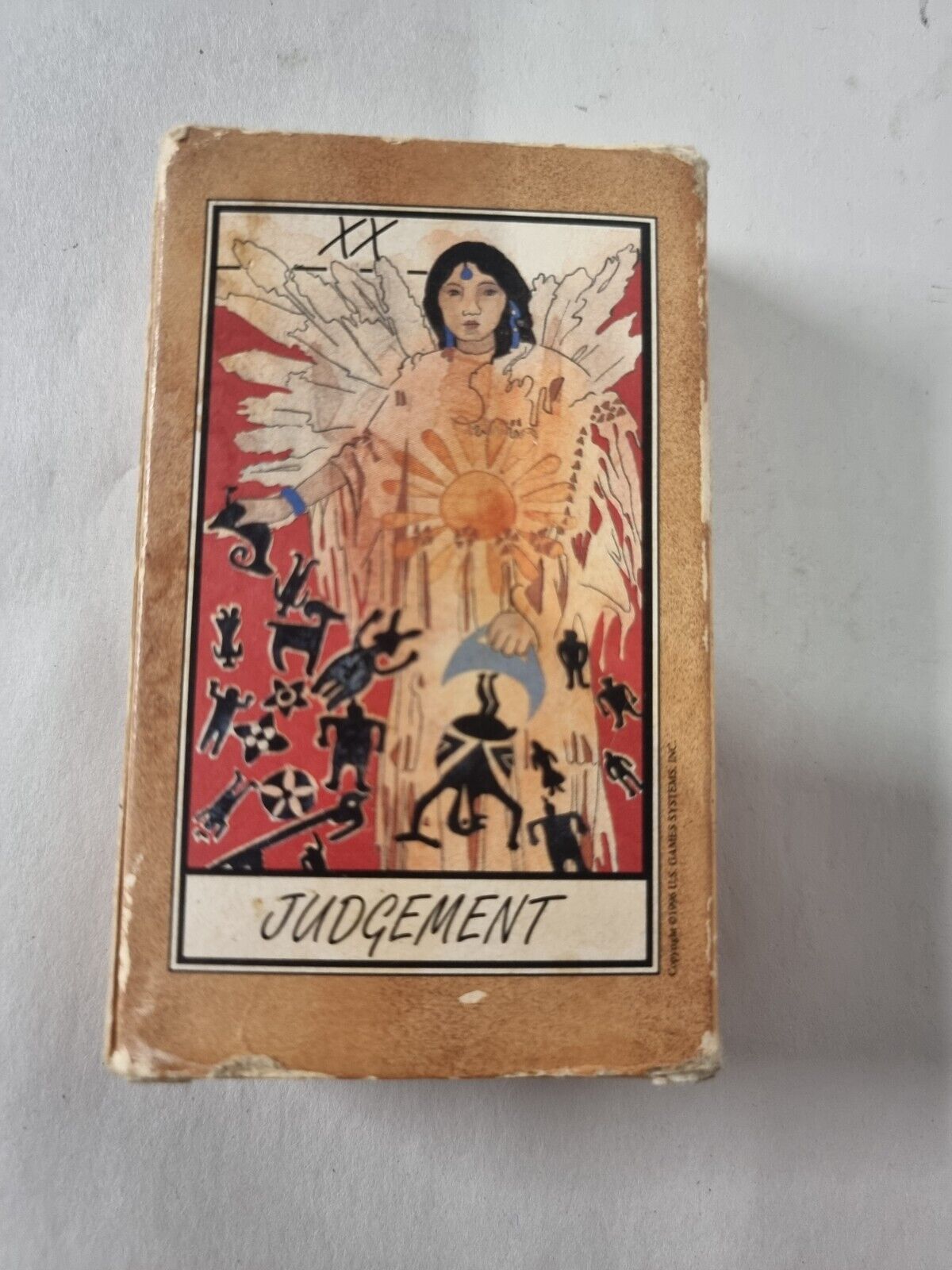 Vintage Tarot of the Southwest Sacred Tribes 1999 Native Indigenous.