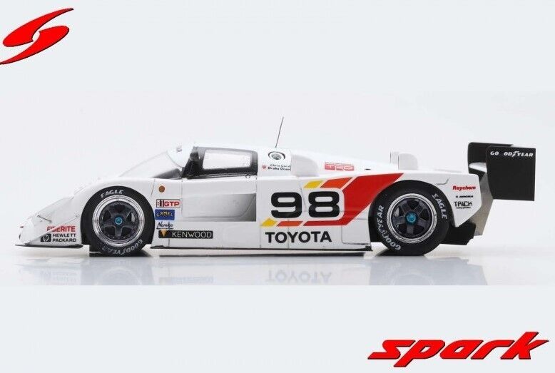 1/43 Spark 1989 IMSA GTP Racing Toyota 88C #98 Road Atlanta US049  Drake & Olson