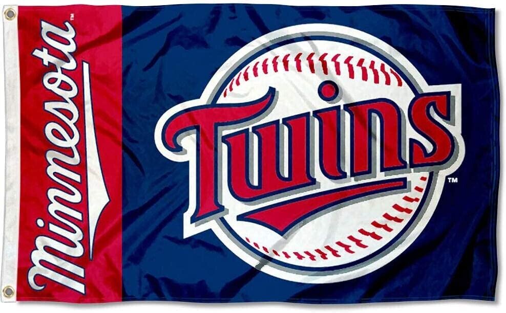 Minnesota Twins 3x5 ft Flag Banner MLB Baseball Champions 