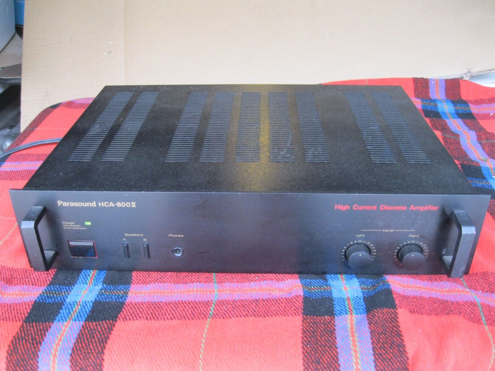 Great condition-Parasound HCA-800ii High Current Power Amplifier / Amp