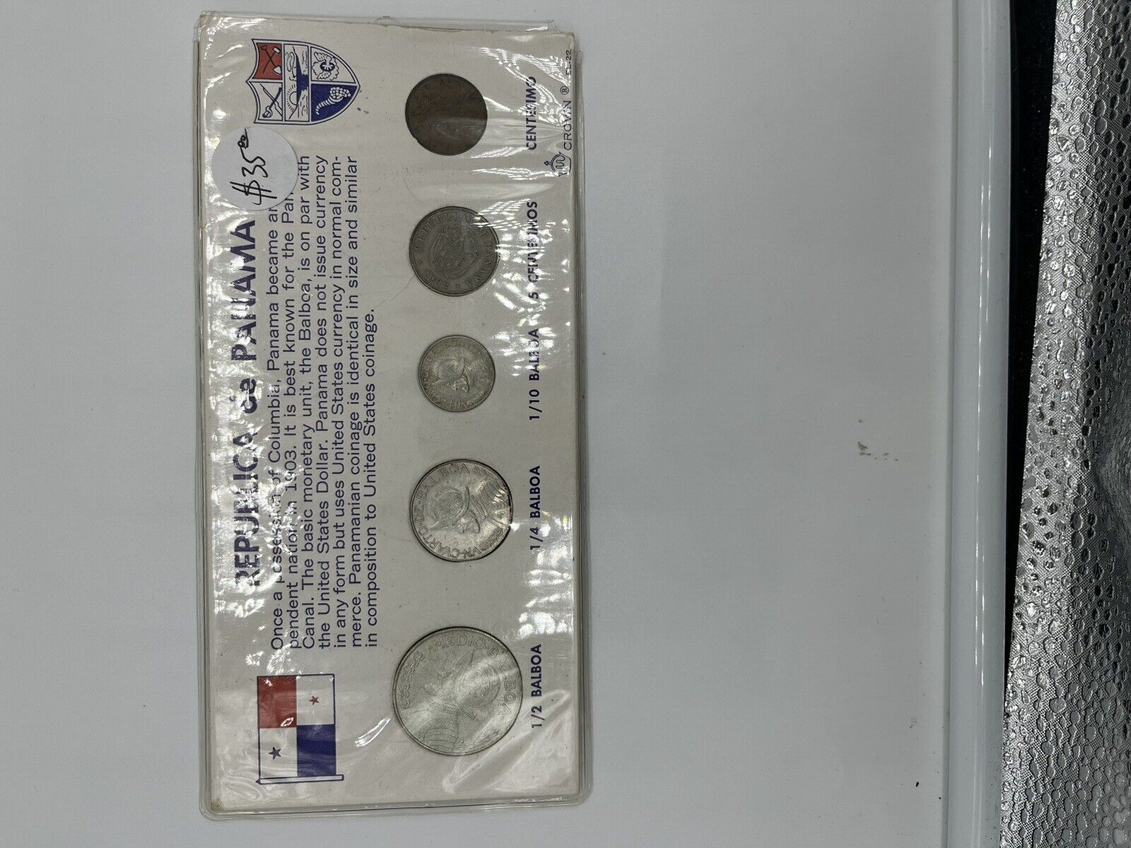 1962 Panama Coin Set