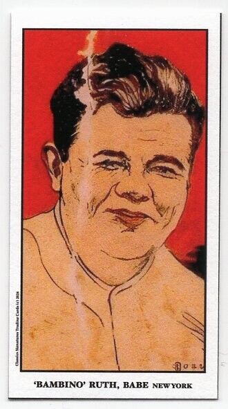 BABE RUTH T206 1923 W515 BASEBALL CARDS CLASSICS SIGNATURES TRADING CARD ACEO