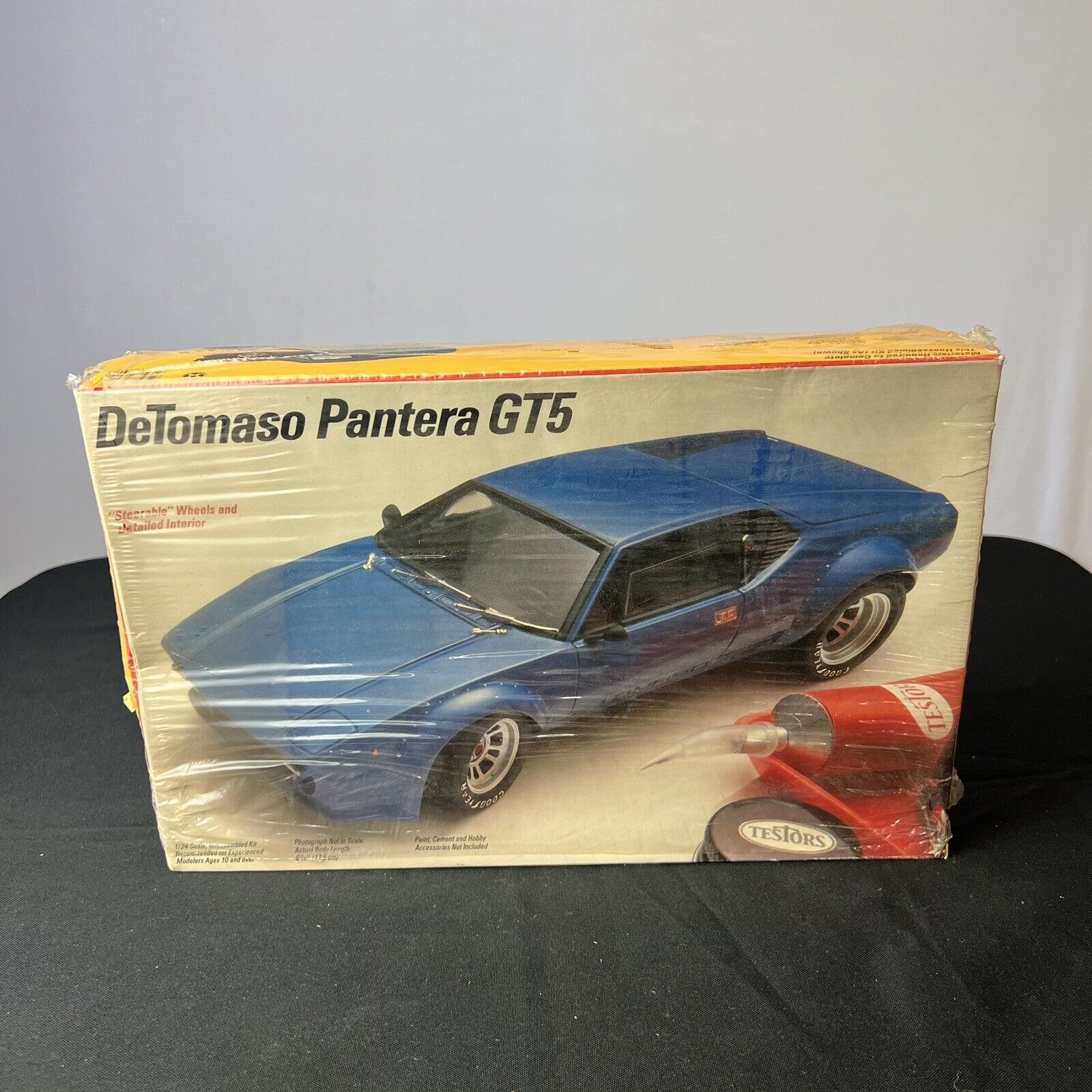 Vintage Testors Detomaso Pantera GT5 Model Kit 1:24 NEW