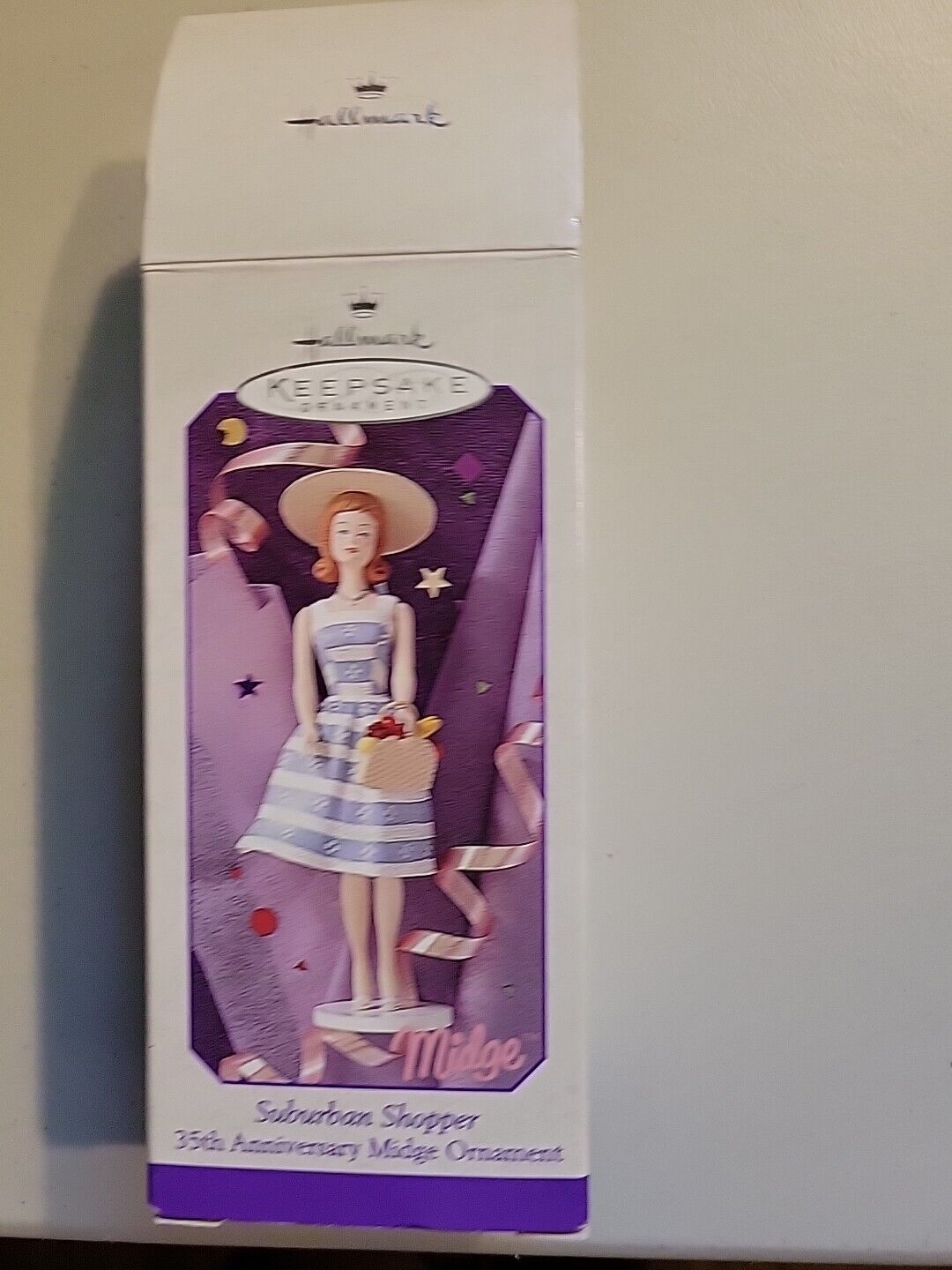 1998 Hallmark Midge Suburban Shopper Keepsake Ornament Barbie Collectibles Doll