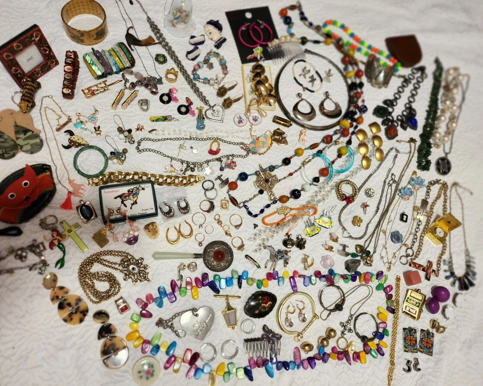MYSTERY BAGS Vintage, Antique, Costume Jewelry, Trinkets, & MORE Multiple LOTS