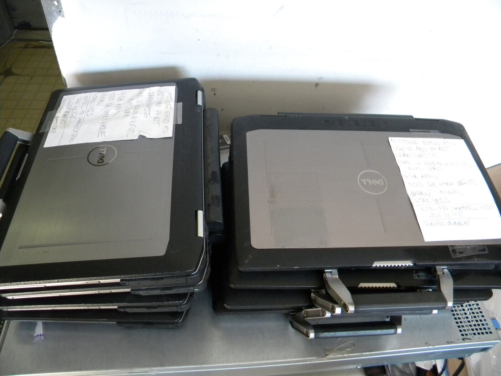 Lot of 8 Dell E6430 ATG i5 2.5- 2.6 2.7GHz 4-8GB win 10 500GB Passed Diagnostics