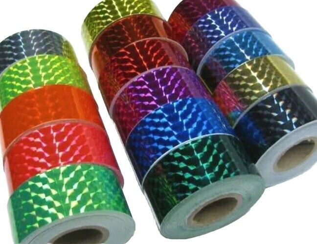 PRISM Holographic Sticky Tape, Pick Color 1.89x5 yrd Mosaic Pattern, Arts Crafts