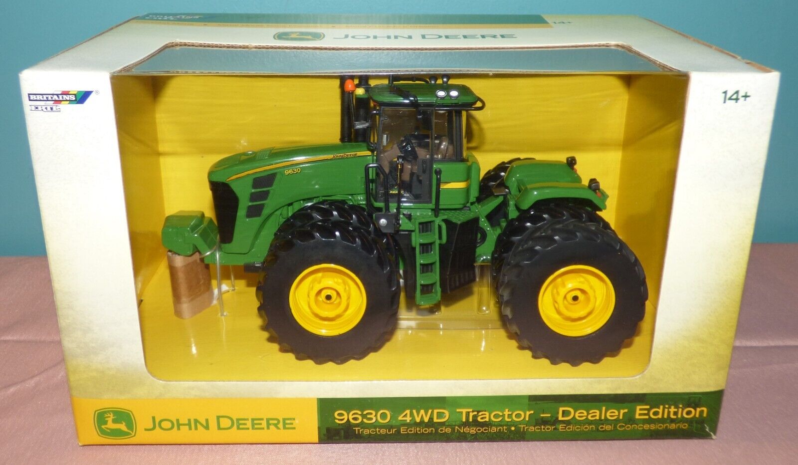ERTL John Deere 9630 4WD Tractor Dealer Edition 1/32 Die Cast #15926