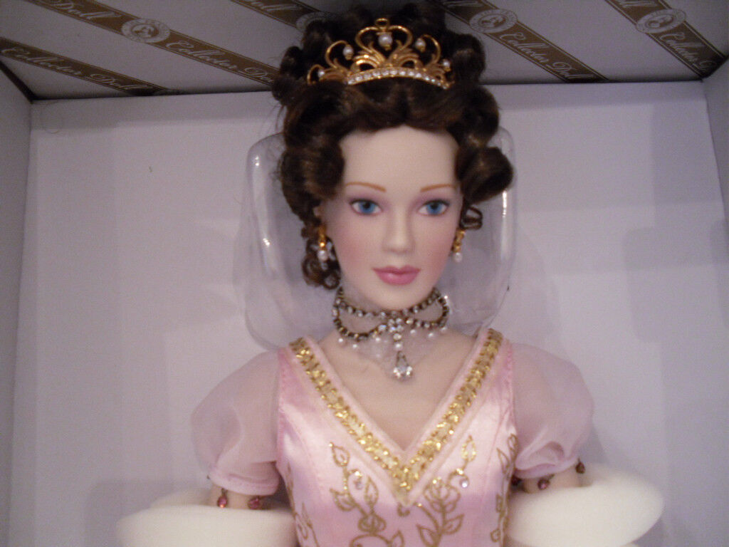 Franklin Mint Faberge Princess Sofia Porcelain Doll Imperial Debutante MIB LE 