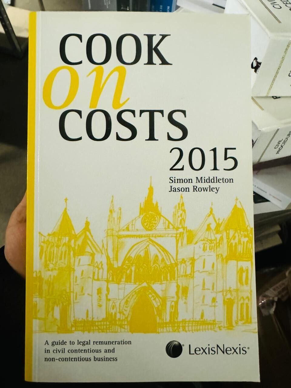 Cook On Costs 2015 By Simon Middleton