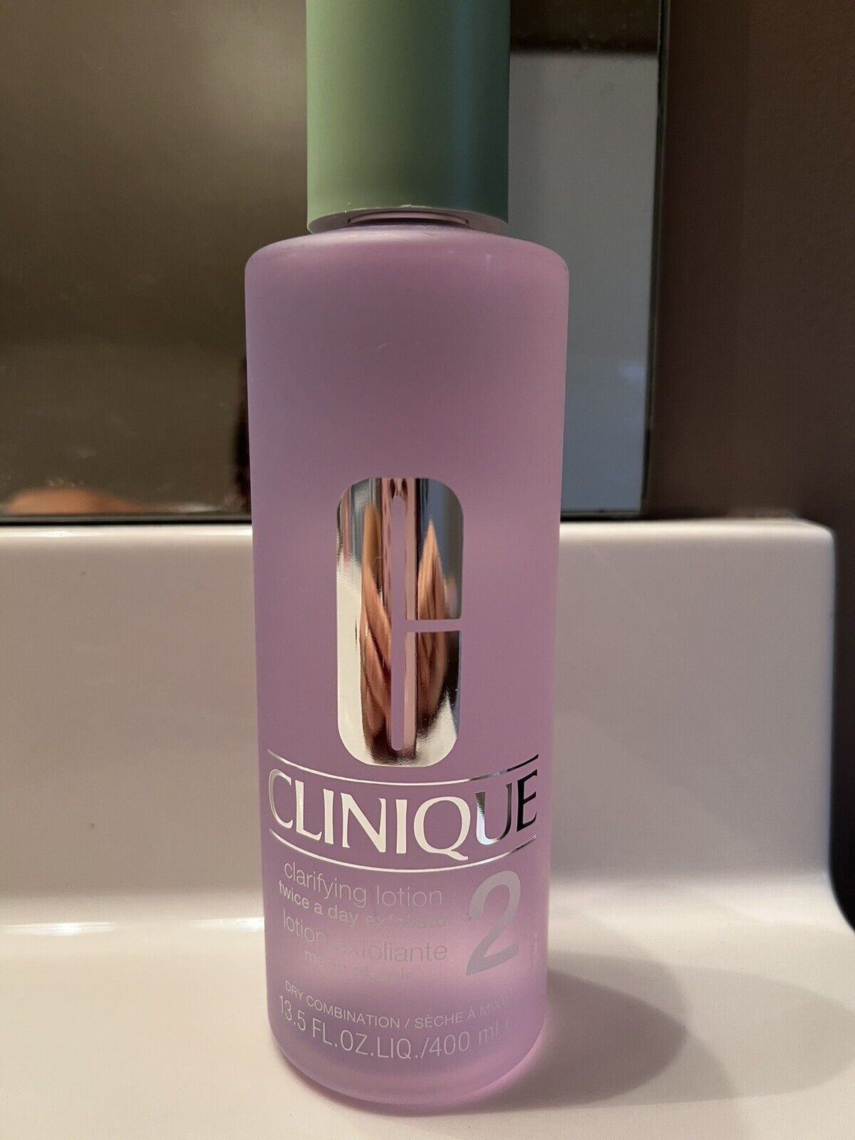 Clinique Clarifying Lotion #2 Dry Combination 400Ml/13.5oz NEW FRESH