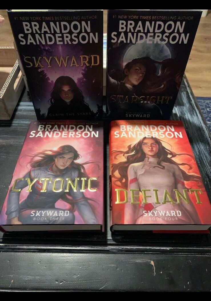 Skyward Quadrilogy by Brandon Sanderson Hardcover 1st editions