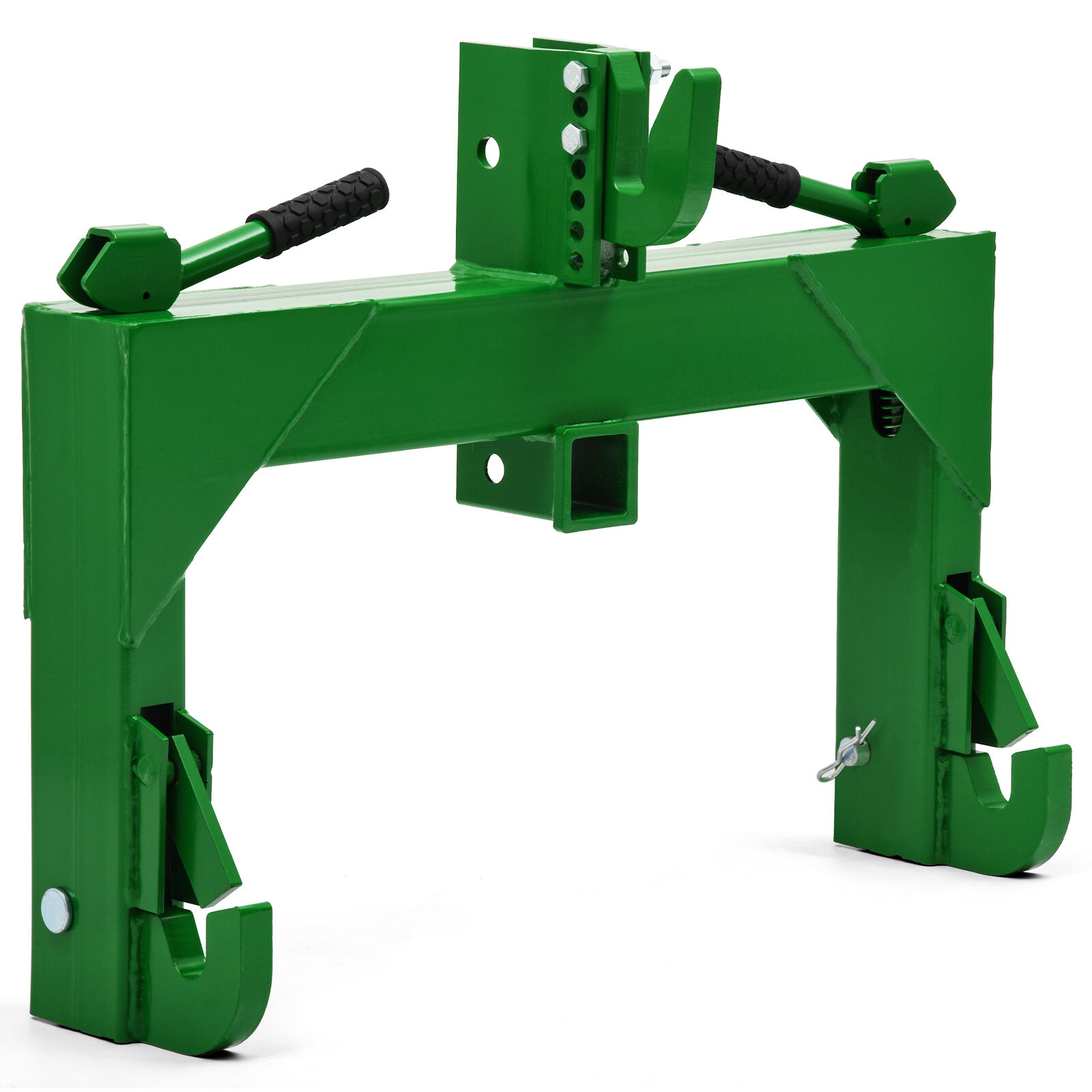 3 Pt Quick Hitch Adapter For Category 1 & 2  W/ Adjustable Bolt Tractor Green US