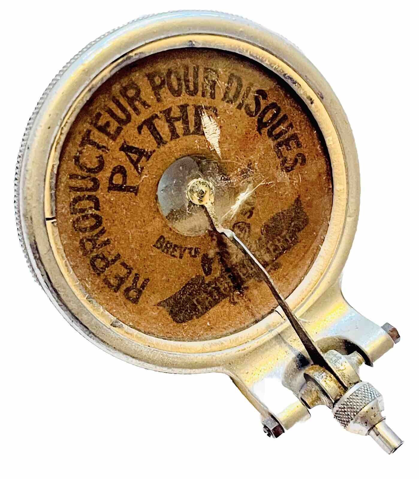 Antique PATHE Phonograph Reproducer  PARTS / REPAIR