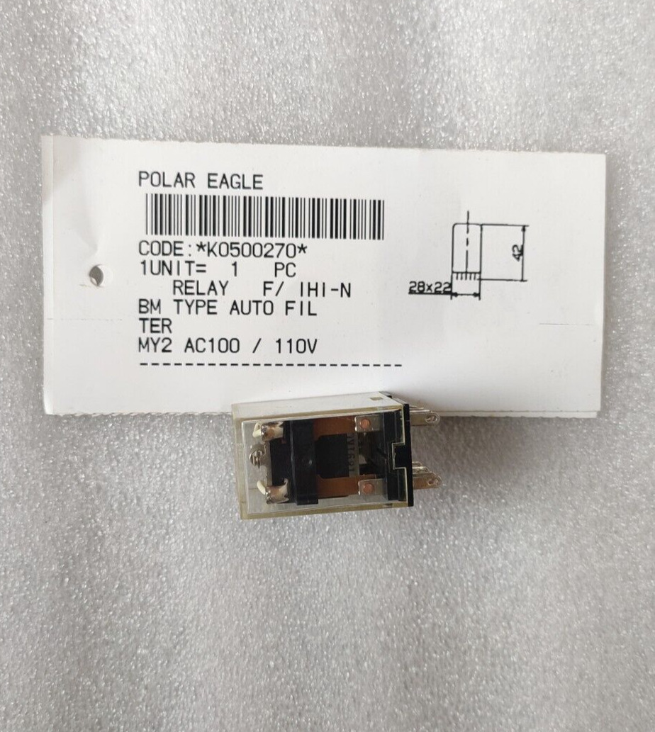 OMRON MY2 AC 100/110V 28V DC Relay Made In Japan