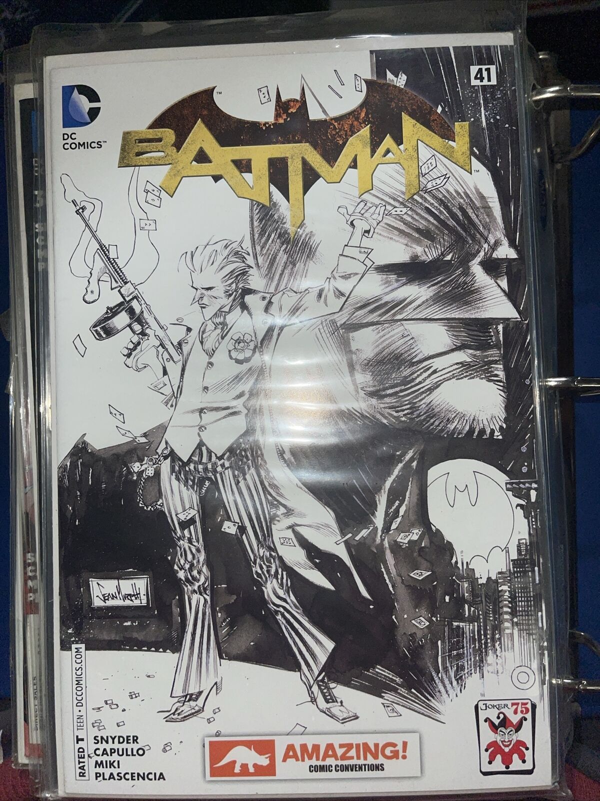 Batman 41 Amazing Comic Con Sketch Exclusive Variant By Sean Murphy / RARE NM