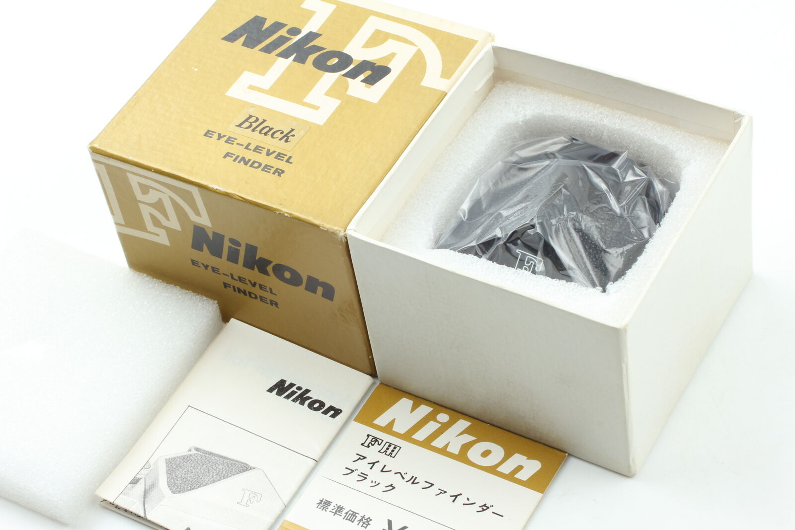 RARE [Unused in BOX] Nikon Eye Level Eyelevel Black View Finder For F From JAPAN
