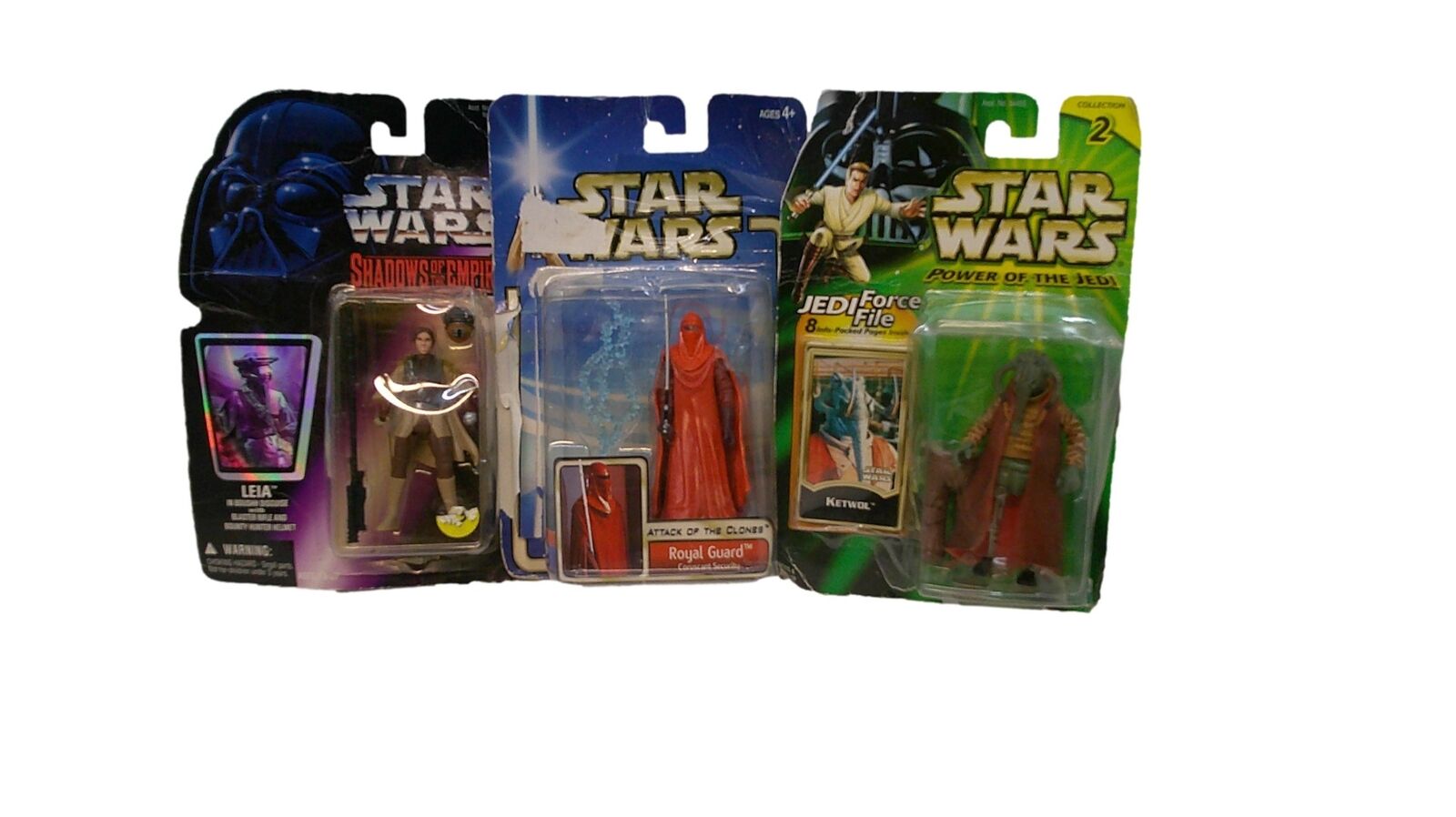 Star Wars Collective Vintage Action Figures New In Box 3 Items In Lot