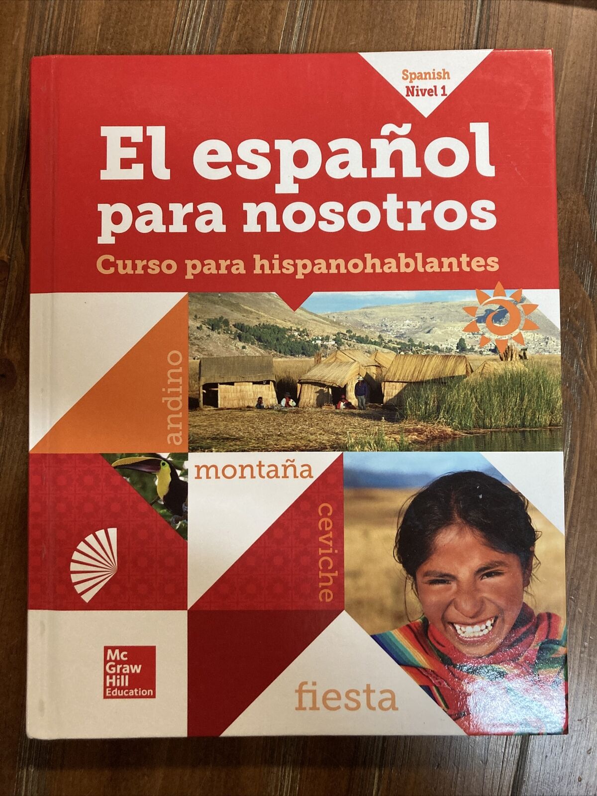 El espanol para nosotros, curso para hispanohablantes, Spanish nivel 1, McGraw