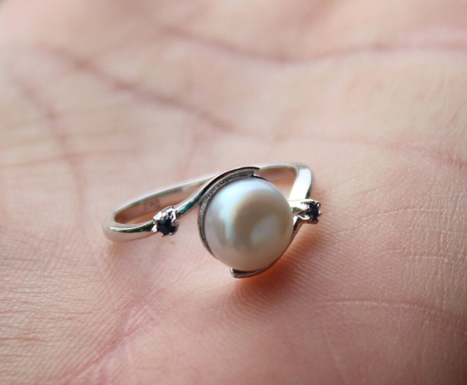 Mother Of Pearl Gemstone 925 Silver Ring Handmade Jewelry Ring All Size For Wome
