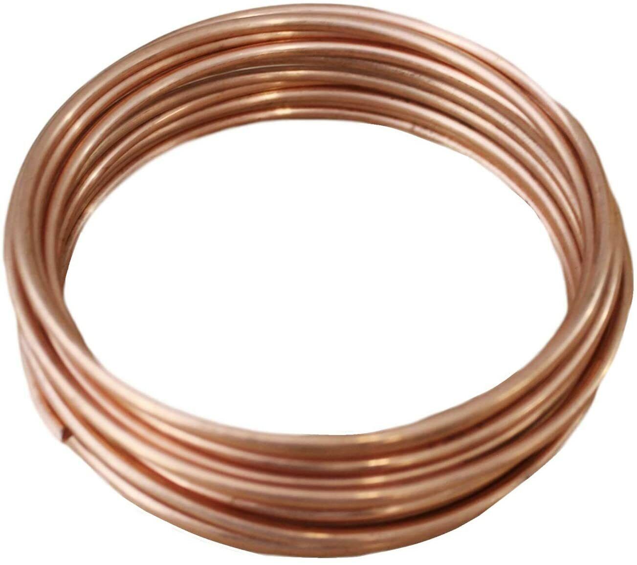 Bare Copper Wire 8,10,12,14,16,18,20,22,24,26,28,30 Ga (Dead Soft) Choose Gauge