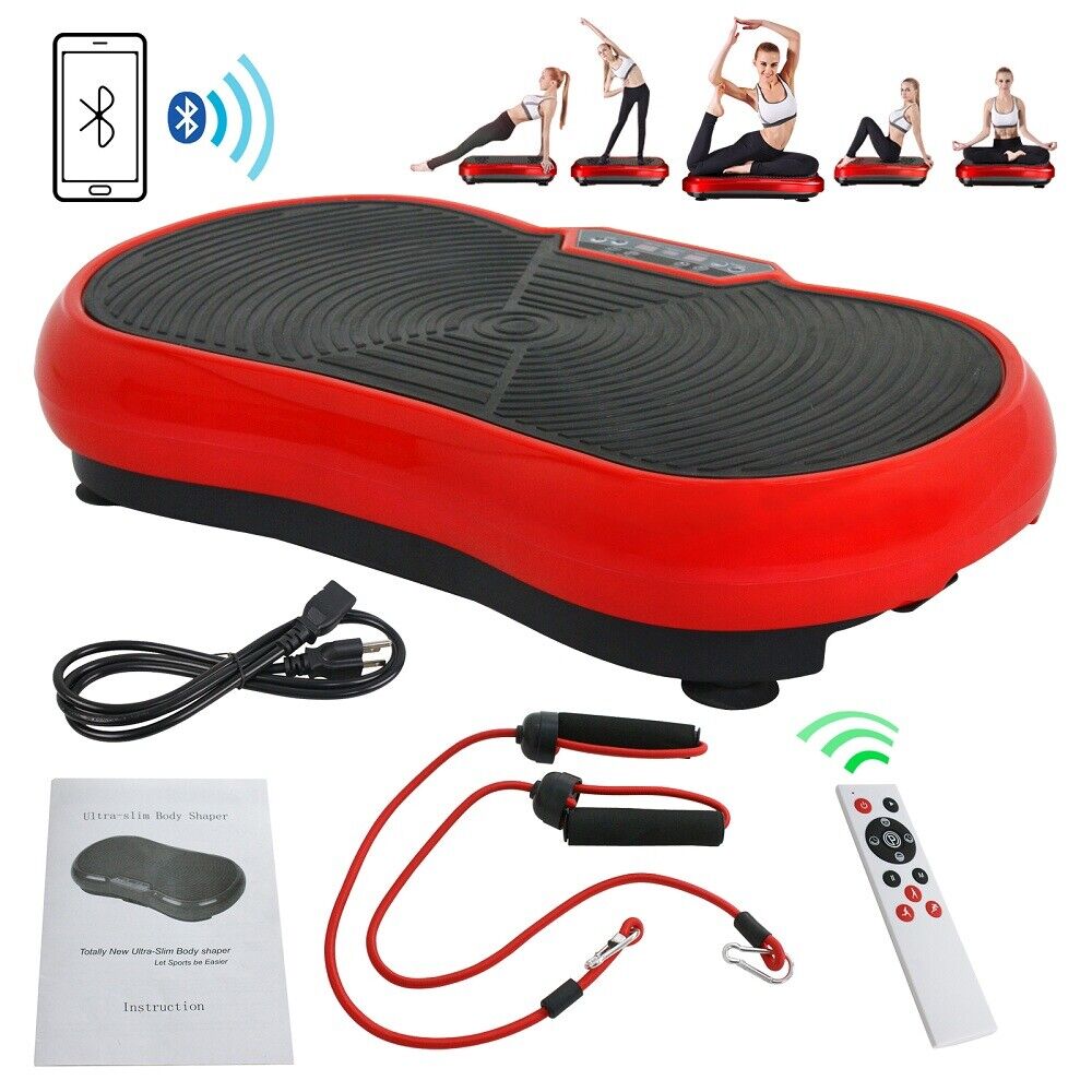 Vibration Platform Plate Whole Body Exercise Fitness Massager Machine Slim 