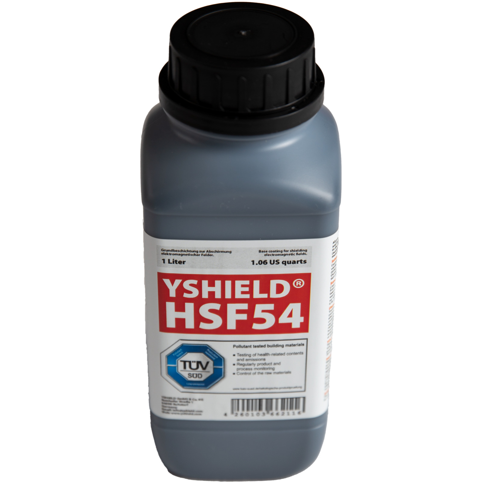 YSHIELD HSF54 - Certified EMF 5G Shielding Paint 1L (Internal/External use)