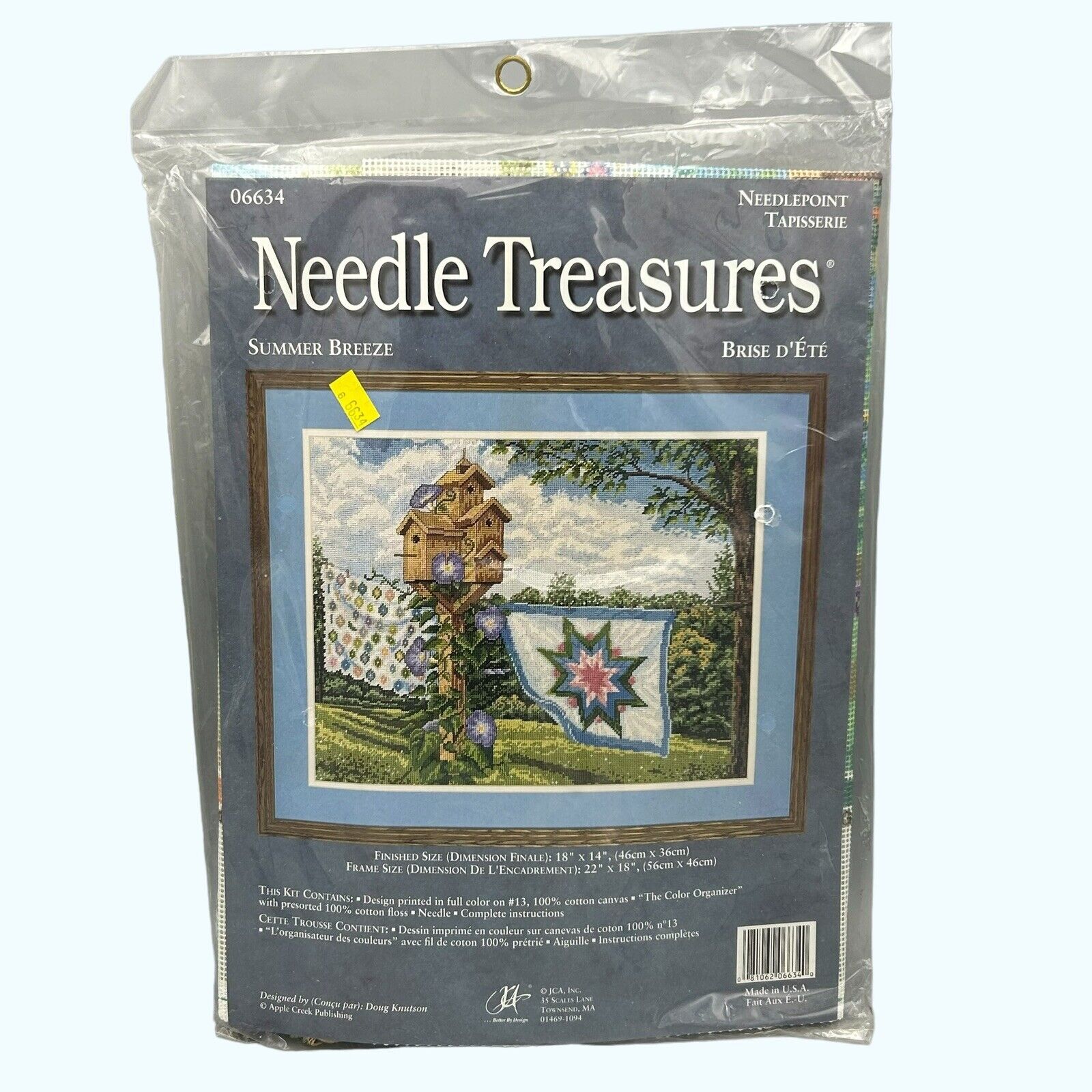 Needle Treasures Summer Breeze 06634 Needlepoint Kit New Unopened Ships Quickly