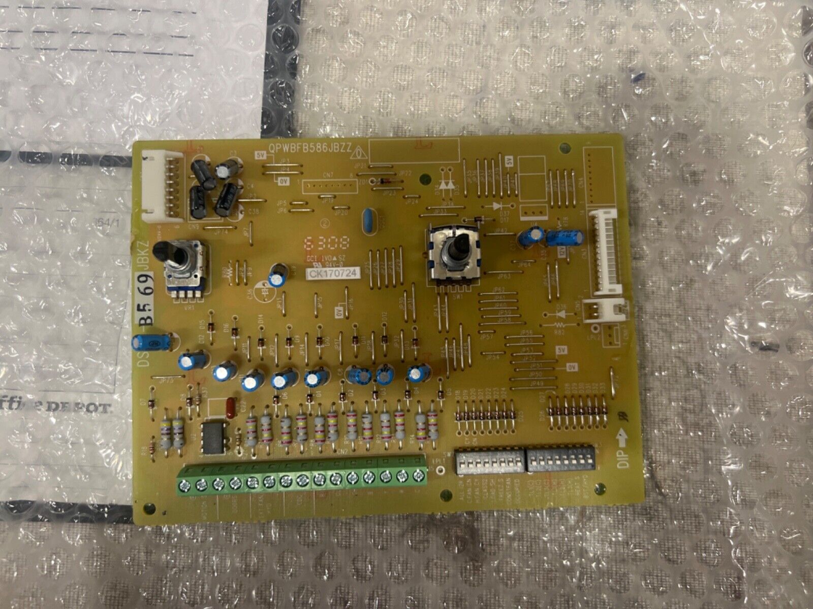 GE AIR CONDITIONER CONTROL BOARD PART # WP26X10026