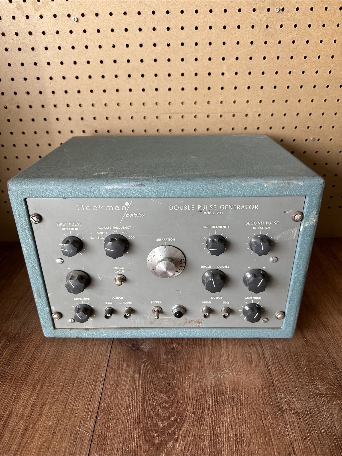Vintage Beckman /Berkeley Instruments Model 903 Double Pulse Generator Untested