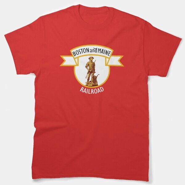 Vintage Boston and Maine Rilway - Railroad logo Classic T-Shirt