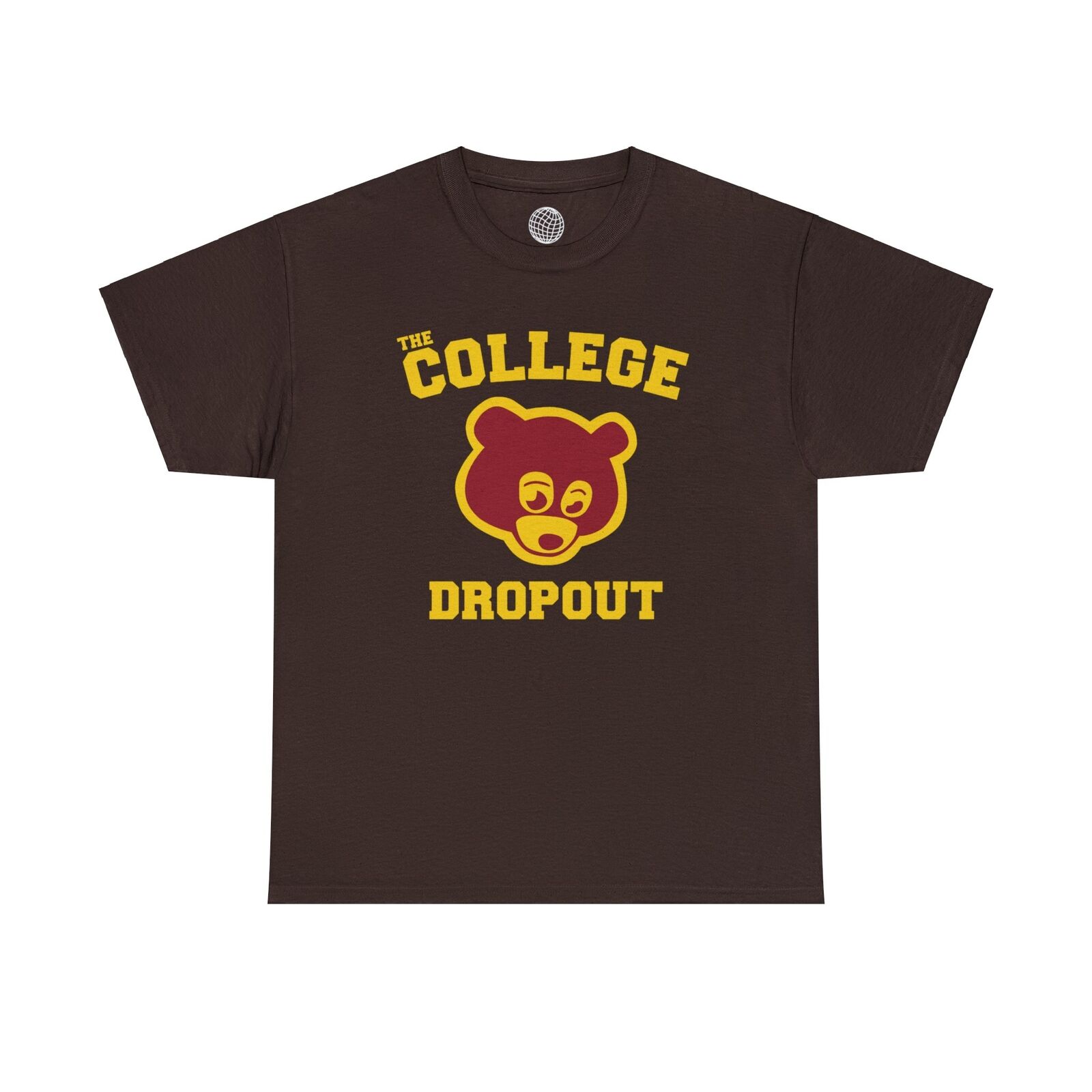 Vintage Kanye Yeezy Shirt The College Dropout Brown Y2K All Sizes S-XL