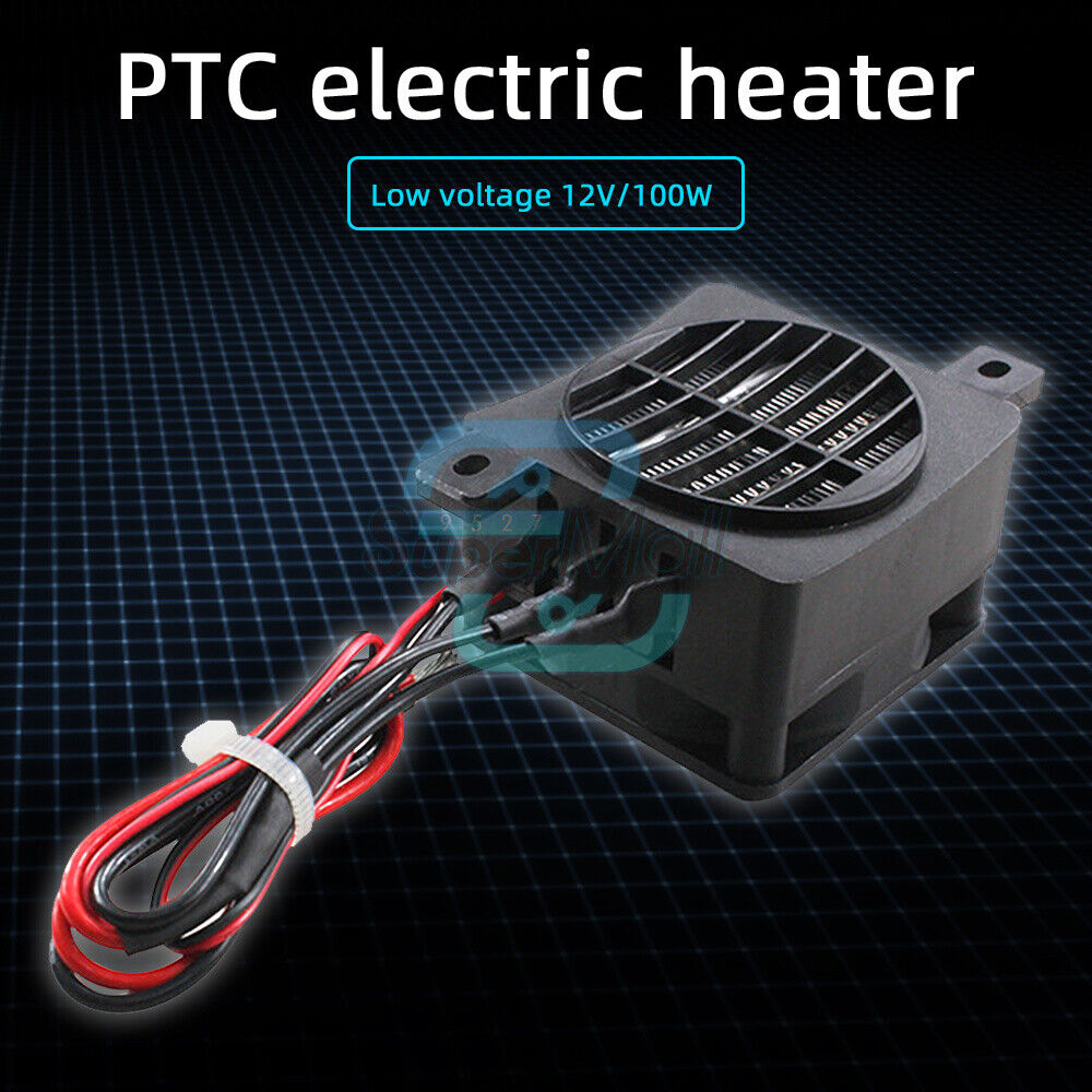 PTC Car Fan Air Heater Constant Temperature Heating Heater 12V/24V Portable